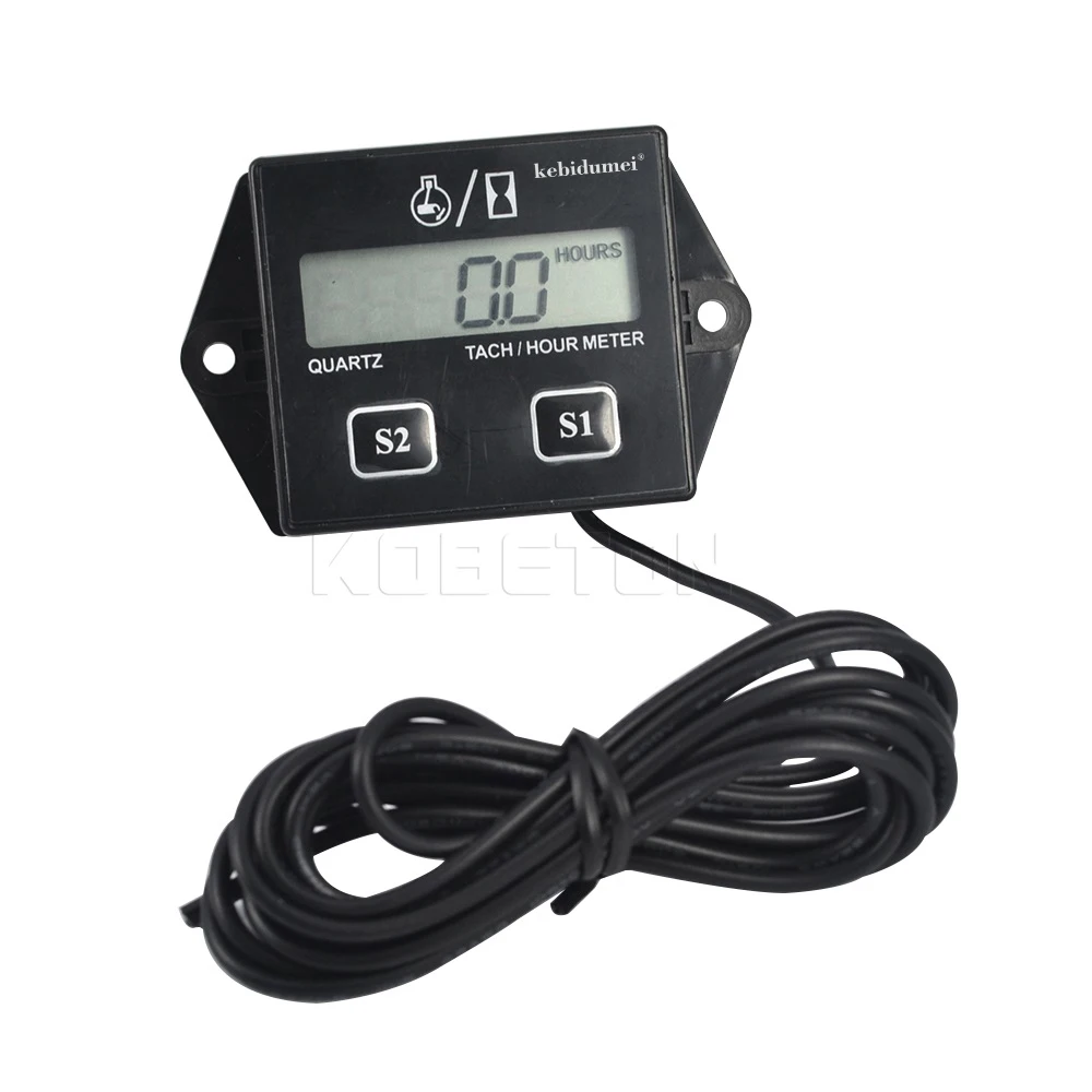 2019 Digital Engine Tach Hour Meter Tachometer Gauge Engine RPM LCD Display For Motorcycle Motor Stroke Engine Car Boat
2019 Digital Engine Tach Hour Meter Tachometer Gauge Engine RPM LCD Display For Motorcycle Motor Stroke Engine Car Boat
