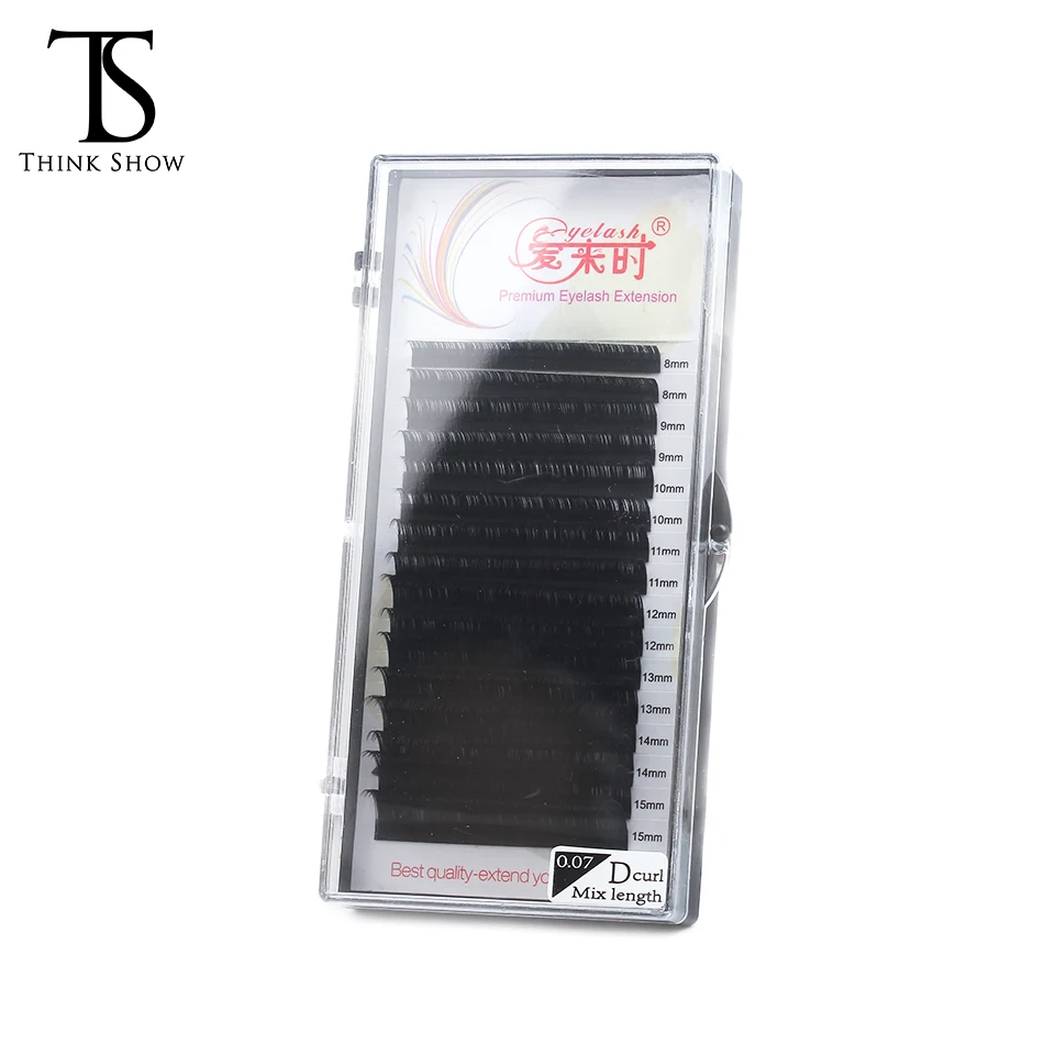 16Lines/Tray Mix Length Eyelash Extension 8-15mm Individual Lashes C/D Curl Korea Silk Mink Lashes Soft Material Free Shipping
16Lines/Tray Mix Length Eyelash Extension 8-15mm Individual Lashes C/D Curl Korea Silk Mink Lashes Soft Material Free Shipping