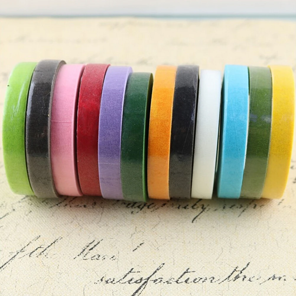 30 Yard 12MM width Paper Tape For florist Accessories Florist Floral Stem Corsages Buttonhole Artificial Flower Stamen Wrap | Дом и сад