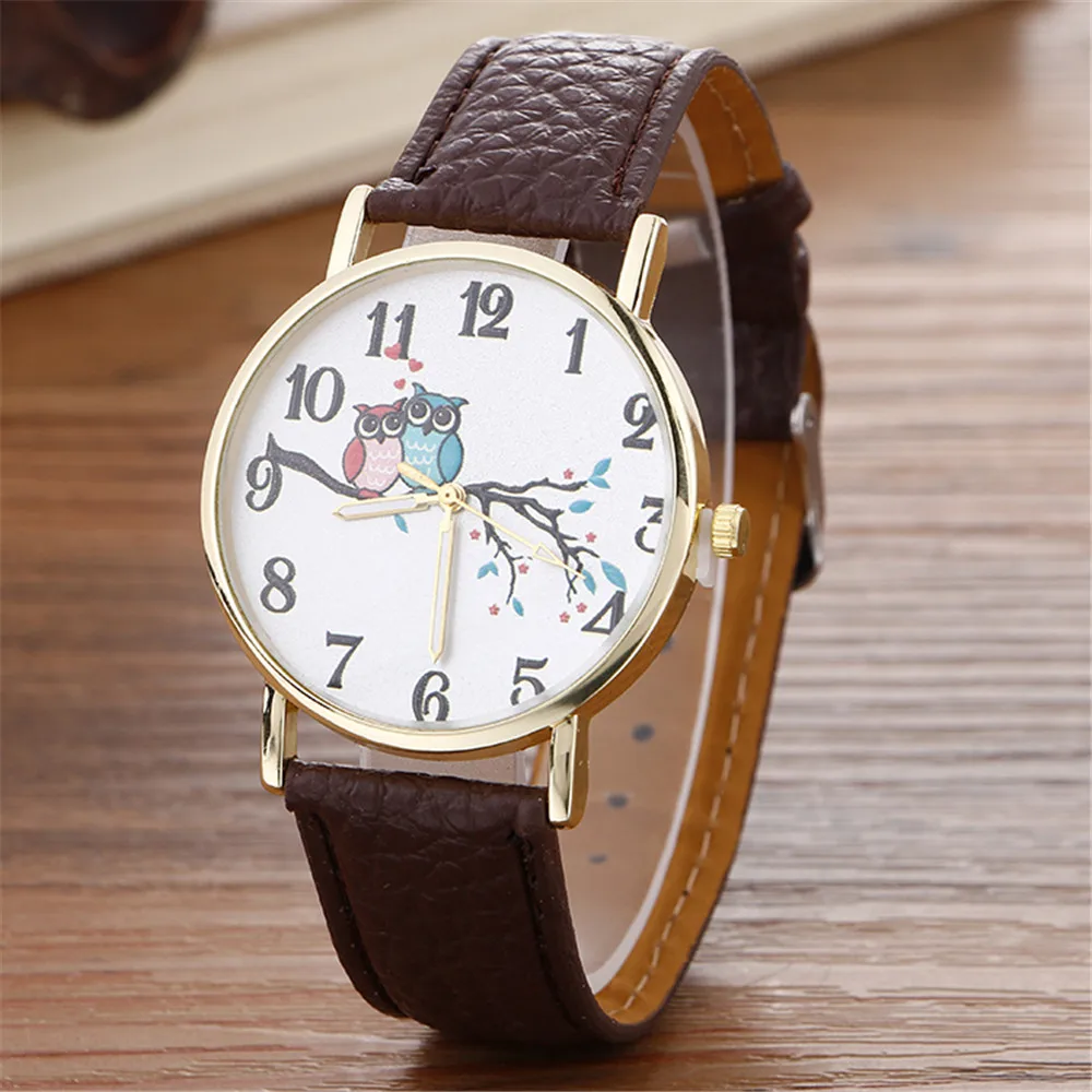 GEMIXI Women Watches Cute Owl Pattern Neutral Fashion Leather Quartz Wrist Watch dropship
GEMIXI Women Watches Cute Owl Pattern Neutral Fashion Leather Quartz Wrist Watch dropship