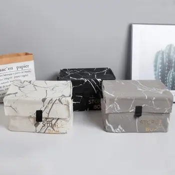 Moisture proof Marble Storage Box Dust-proof Storage Box Organizer with Holder Home Bathroom Supplies
Moisture proof Marble Storage Box Dust-proof Storage Box Organizer with Holder Home Bathroom Supplies