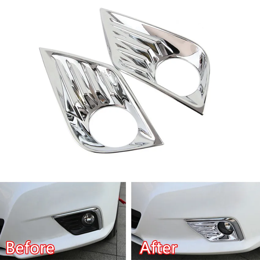 For Nissan Teana Altima 2016 2017 2018 Car Front Fog Light Lamp Cover Bezel Car Styling ABS Chrome Car Accessories
For Nissan Teana Altima 2016 2017 2018 Car Front Fog Light Lamp Cover Bezel Car Styling ABS Chrome Car Accessories