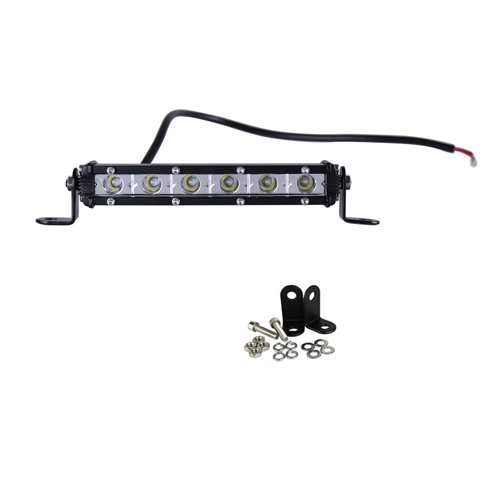 Offroad LED Slim Light Bars for Ford Toyota SUV 18W Car & Motorcycle Universal White Light Auxiliary Lighting Bars 1pcs
Offroad LED Slim Light Bars for Ford Toyota SUV 18W Car & Motorcycle Universal White Light Auxiliary Lighting Bars 1pcs