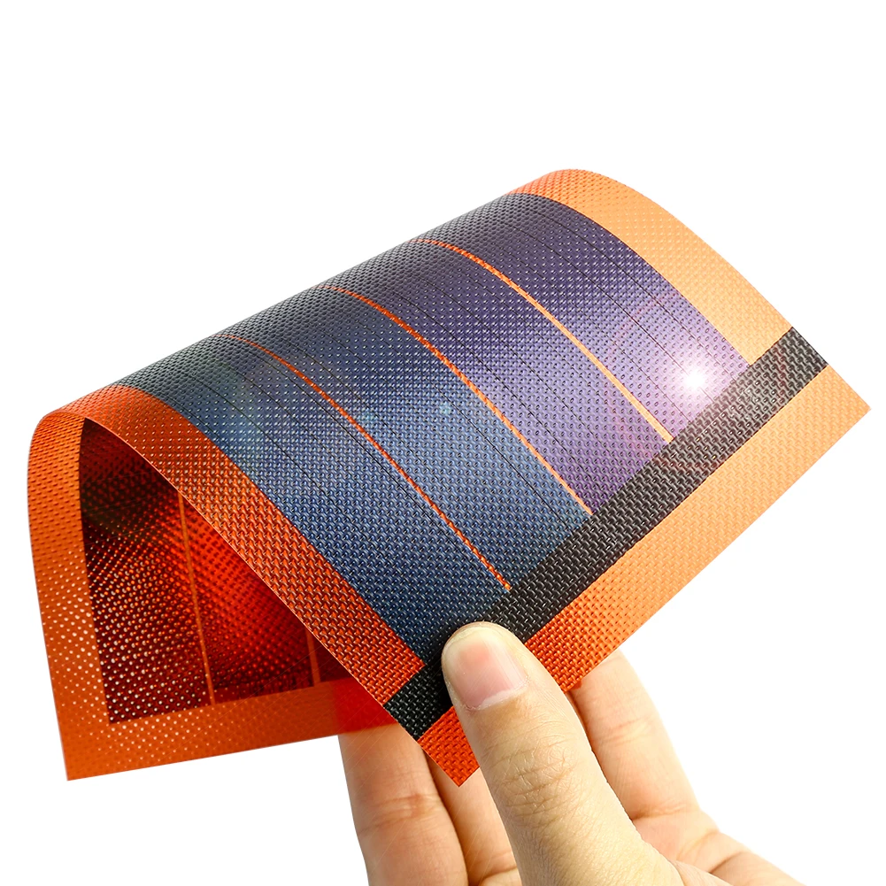 Flexible Thin Film Solar Panel Cell Placa Solar Fotovoltaica Amorphous Solar Panel Portable Cargador Solar Charger Zonnepaneel
Flexible Thin Film Solar Panel Cell Placa Solar Fotovoltaica Amorphous Solar Panel Portable Cargador Solar Charger Zonnepaneel