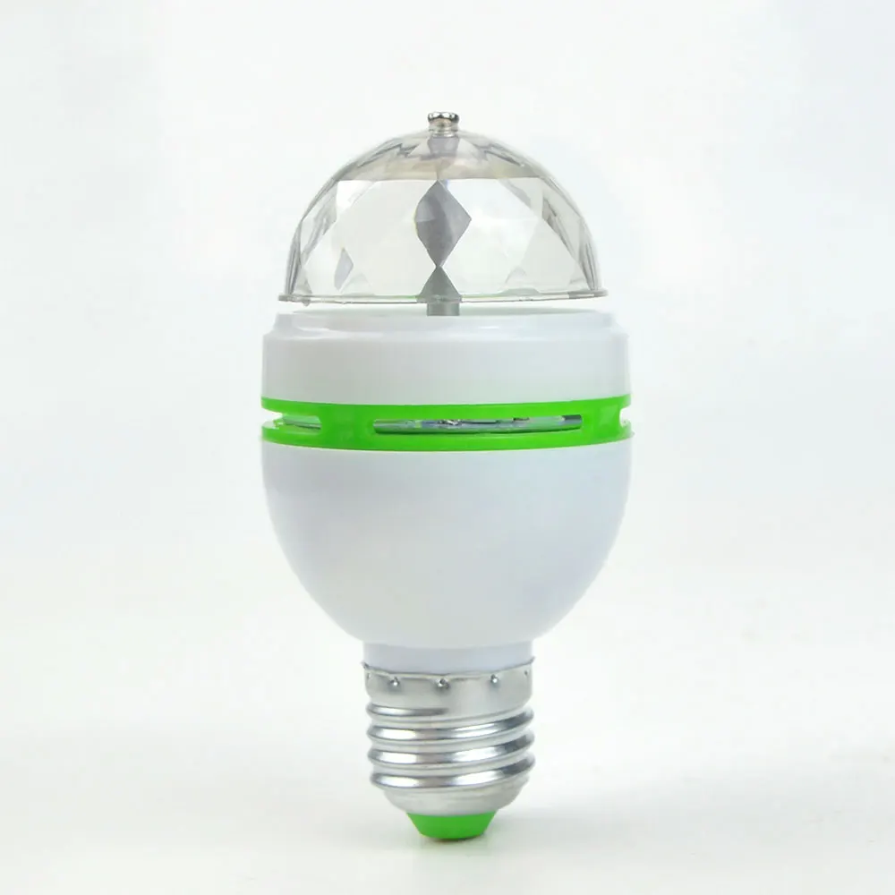 Festival E27 110v-220v LED Stage Lamp Christmas Holiday Light Auto Rotating RGB Bulb Party Lamp Disco Magic Ball EU Plug
Festival E27 110v-220v LED Stage Lamp Christmas Holiday Light Auto Rotating RGB Bulb Party Lamp Disco Magic Ball EU Plug