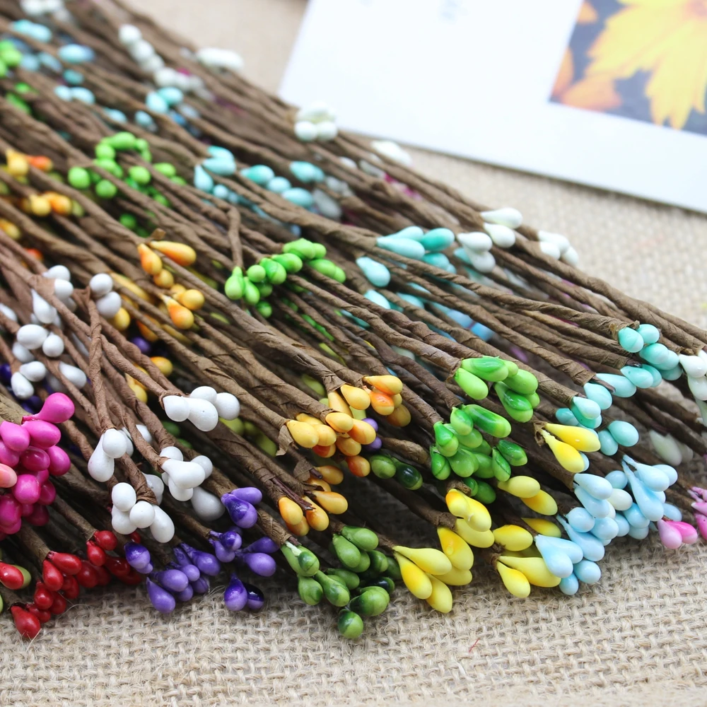 40cm 10 pcs Cheap Artificial Flower Branches Iron Wire For Wedding Decoration DIY Scrapbooking Decorative Wreath Fake Flowers
40cm 10 pcs Cheap Artificial Flower Branches Iron Wire For Wedding Decoration DIY Scrapbooking Decorative Wreath Fake Flowers