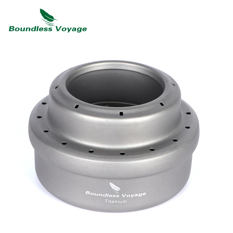 Boundless Voyage Titanium Spirit Stove with Cross Bracket Support Outdoor Camping Alcohol Stove with Holders Picnic Stove Shelf
Boundless Voyage Titanium Spirit Stove with Cross Bracket Support Outdoor Camping Alcohol Stove with Holders Picnic Stove Shelf