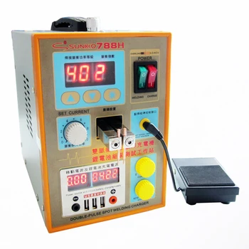 New upgrade LED lighting 788H double pulse precision 18650 Spot Welder Battery Welder +battery Fixture+USB output
New upgrade LED lighting 788H double pulse precision 18650 Spot Welder Battery Welder +battery Fixture+USB output