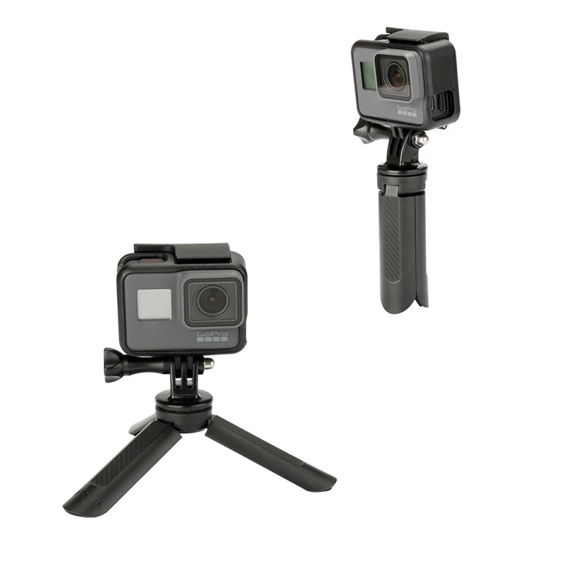 Mini Tripod Stand Handle Grip Stabilizer with Screw adapter For Gopro Hero 7 6 5 4 for DJI Osmo Pocket Action Camera Accessories (3)