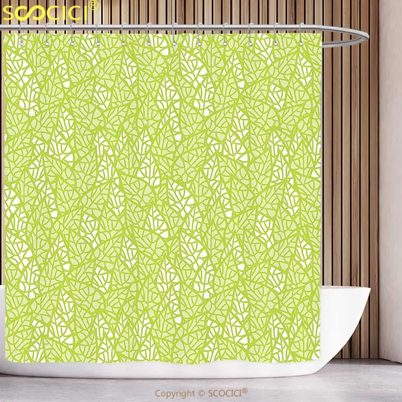 Fun Shower Curtain House Decor Pattern With Leaves Springtime Greenery Bush Ecology Garden Growth Bathroom Decor Set
Fun Shower Curtain House Decor Pattern With Leaves Springtime Greenery Bush Ecology Garden Growth Bathroom Decor Set
