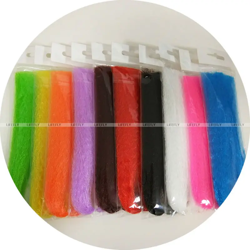 10 Colors Assortment, 10 Packs Synthetic Hair, Super Hair, Fibre, Fly Tying, Jig, Lure Making
10 Colors Assortment, 10 Packs Synthetic Hair, Super Hair, Fibre, Fly Tying, Jig, Lure Making