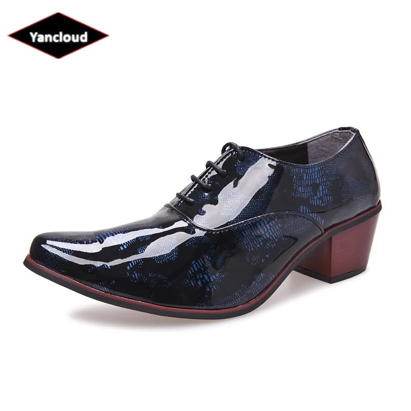 Brand New Floral Print Men Shoes Leather Formal Dress Shoes with Heels 2019 Spring High Heel Wedding Shoes Suit Office Shoe
Brand New Floral Print Men Shoes Leather Formal Dress Shoes with Heels 2019 Spring High Heel Wedding Shoes Suit Office Shoe
