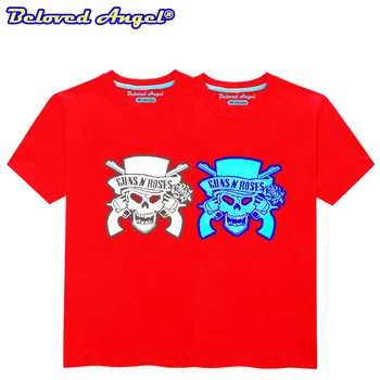 Brand New Boys Girls Summer Short Sleeved T-shirt Fluorescent Creative Personality Fashion 3D T-shirt Luminous Cotton Kids Tops
Brand New Boys Girls Summer Short Sleeved T-shirt Fluorescent Creative Personality Fashion 3D T-shirt Luminous Cotton Kids Tops