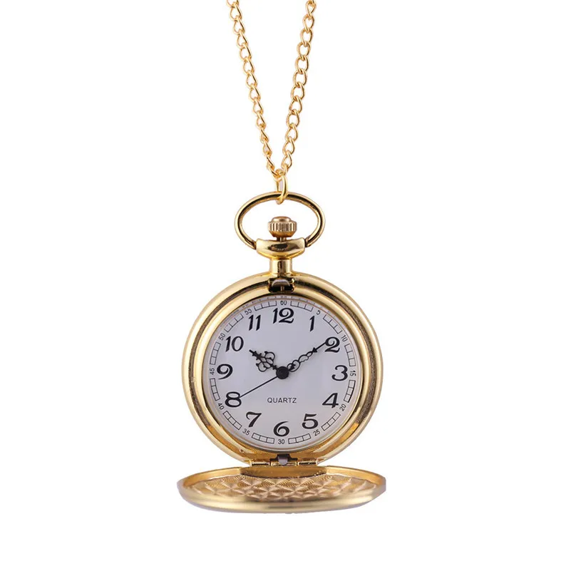 Fashion Women Men Pocket Watches Classic Large Gold Quartz Pocket Watch Luxury Two-Faced Unisex Necklace Clock Nurses Watches /C
Fashion Women Men Pocket Watches Classic Large Gold Quartz Pocket Watch Luxury Two-Faced Unisex Necklace Clock Nurses Watches /C