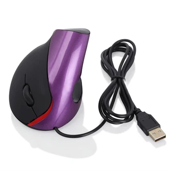 Ergonomic Design Vertical Optical Mouse USB Mouse Wrist Pain Healing Purple 
Ergonomic Design Vertical Optical Mouse USB Mouse Wrist Pain Healing Purple