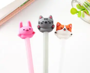 24pcs/lot Cute Cartoon Animals Doggie School Gel Ink Writing Pens Office Study Materials Kids Birthday Party Favor Stationery
24pcs/lot Cute Cartoon Animals Doggie School Gel Ink Writing Pens Office Study Materials Kids Birthday Party Favor Stationery