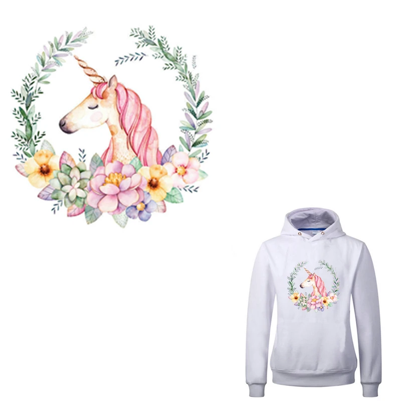 Lovely Flower Unicorn Ironing On Patches Heat Transfers Press Stickers for Families Patch DIY Appliques for Parent childs
Lovely Flower Unicorn Ironing On Patches Heat Transfers Press Stickers for Families Patch DIY Appliques for Parent childs