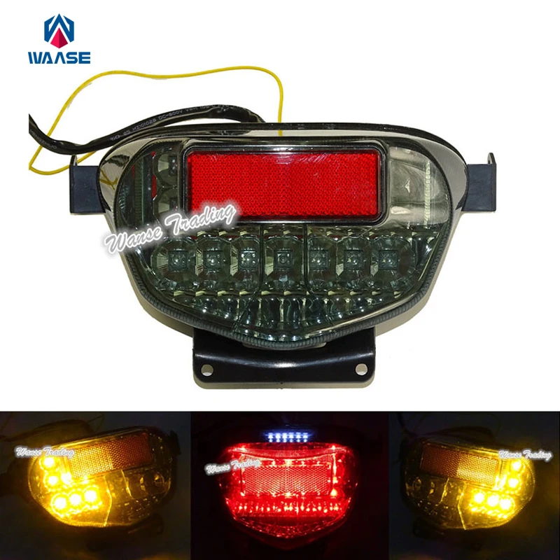 waase Chrome Led Rear Tail Brake Turn Signals License Plate Integrated Light For 2001 2002 2003 SUZUKI GSXR600 GSXR GSX-R 600 K1
waase Chrome Led Rear Tail Brake Turn Signals License Plate Integrated Light For 2001 2002 2003 SUZUKI GSXR600 GSXR GSX-R 600 K1