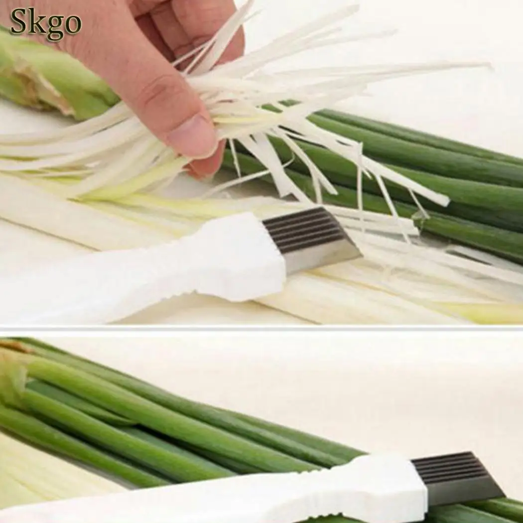 Shallot Onion Slicer Knife Vegetable Fruit Shredder Slicer Cooking Tools Kitchen Gadget Cut Onions Garlic Tomato Device
Shallot Onion Slicer Knife Vegetable Fruit Shredder Slicer Cooking Tools Kitchen Gadget Cut Onions Garlic Tomato Device