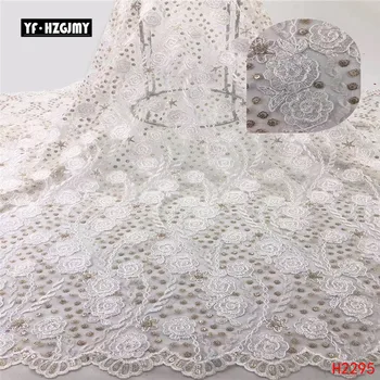 YF HZGJMY White Bridal Lace Sequin Embroidery Tulle Fabric Nigerian Lace Fabric 2019 Wedding High Quality Lace A2295
YF HZGJMY White Bridal Lace Sequin Embroidery Tulle Fabric Nigerian Lace Fabric 2019 Wedding High Quality Lace A2295