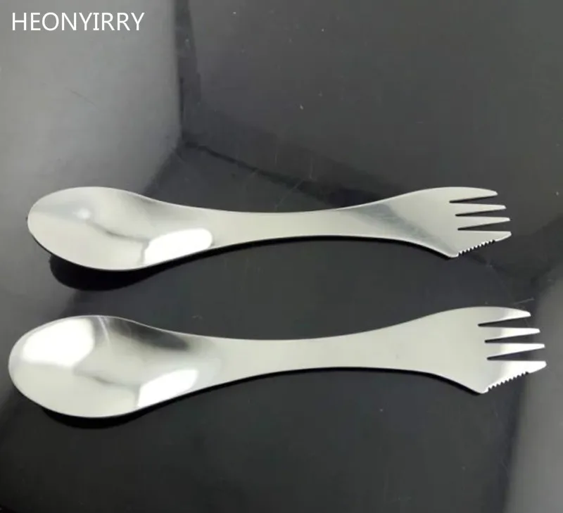 Stainless Gadget Spork Spoon Fork Cutlery Utensil 3 in 1 Combo for Picnic Breakfast Lunch Dinner BBQ Outdoor Travel Camping
Stainless Gadget Spork Spoon Fork Cutlery Utensil 3 in 1 Combo for Picnic Breakfast Lunch Dinner BBQ Outdoor Travel Camping