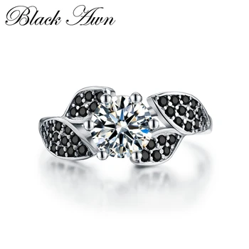 Cute Anillos De Plata 925 De Ley 925 Sterling Silver Jewelry Black and White Eternity Band Ring for Women Engagement Ring C137
Cute Anillos De Plata 925 De Ley 925 Sterling Silver Jewelry Black and White Eternity Band Ring for Women Engagement Ring C137