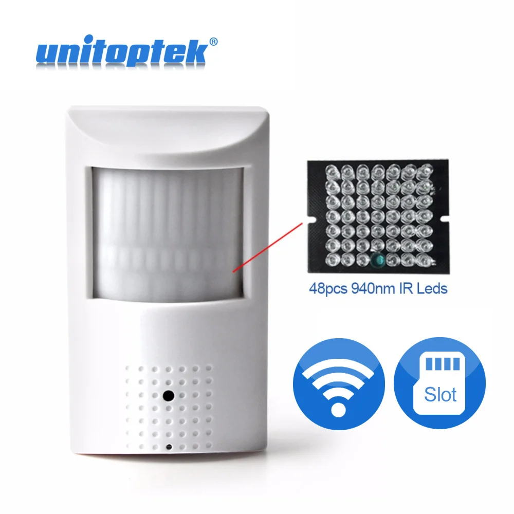HD 720P 1080P WIFI ip камера PIR стильная Беспроводная Onvif невидимая 940nm IR LED Встроенная