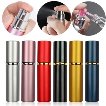 5ml 10ml Empty Aluminum Perfume Bottle Atomizer For Traveler 6 Color Portable Refillable Parfum Bottles Sprayer Pump
5ml 10ml Empty Aluminum Perfume Bottle Atomizer For Traveler 6 Color Portable Refillable Parfum Bottles Sprayer Pump