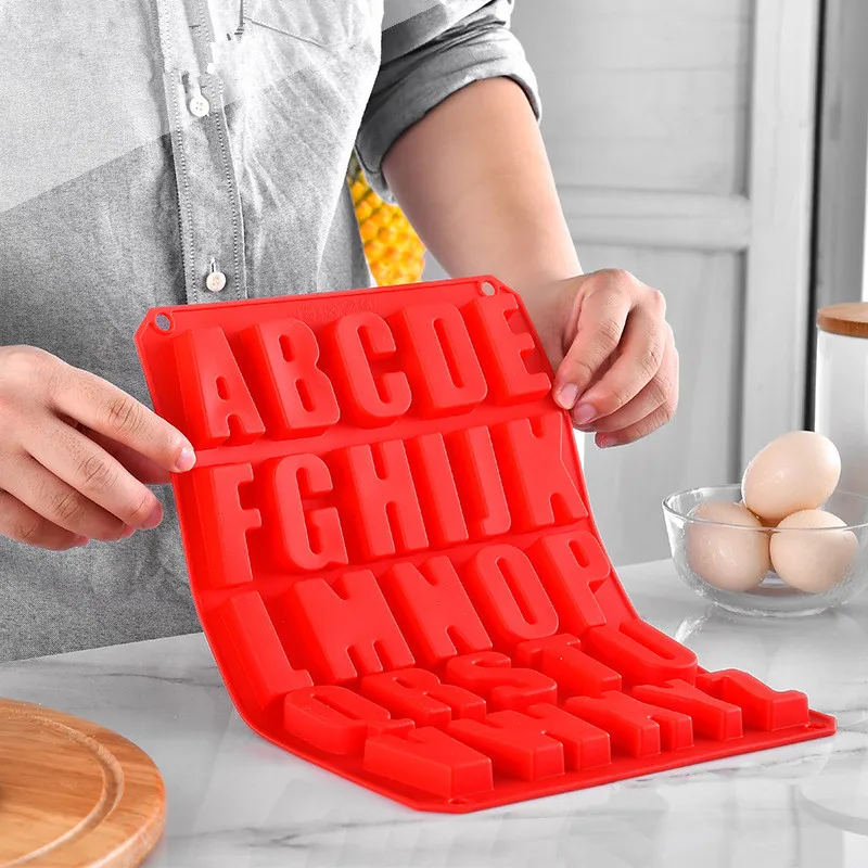 New Baking Utensils Silicone Cake Chocolate Mold Letters Silicone Mold Ice Cube Mold 
New Baking Utensils Silicone Cake Chocolate Mold Letters Silicone Mold Ice Cube Mold