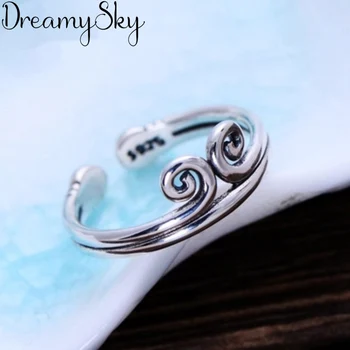 New Trendy Bohemian Crown 925 Sterling Silver Rings For Women Girls Gift Vintage Large Engagement Ring Anillos Anelli
New Trendy Bohemian Crown 925 Sterling Silver Rings For Women Girls Gift Vintage Large Engagement Ring Anillos Anelli