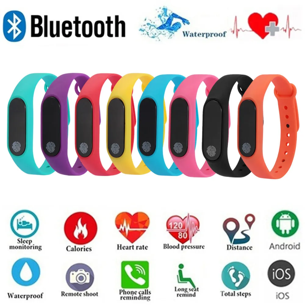 New Arrival Smart M2 Waterproof IP67 Band Heart Rate Monitor Bluetooth Smart Bracelet Sleep Fitness Tracker Pedometer Wristband
New Arrival Smart M2 Waterproof IP67 Band Heart Rate Monitor Bluetooth Smart Bracelet Sleep Fitness Tracker Pedometer Wristband