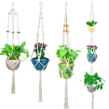 Macrame Plant Hangers, Large Indoor Outdoor Wall Hanging Planter Basket Flower Pot Holder, Boho Home Decor Gift Box
Macrame Plant Hangers, Large Indoor Outdoor Wall Hanging Planter Basket Flower Pot Holder, Boho Home Decor Gift Box