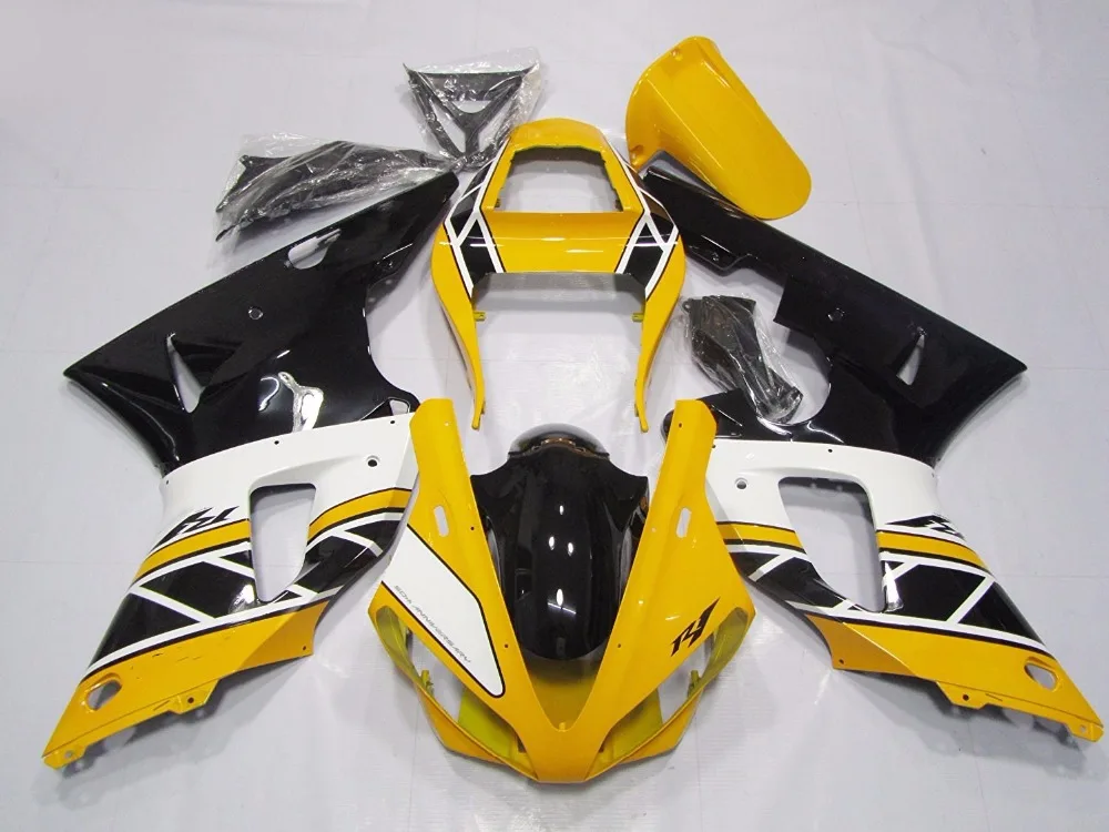 Motorcycle Full Injection Molding Fairing Set For Yamaha YZF R1 YZFR1 YZF-R1 2000 2001 00 01 Bodywork Fairings Yellow UV Painted
Motorcycle Full Injection Molding Fairing Set For Yamaha YZF R1 YZFR1 YZF-R1 2000 2001 00 01 Bodywork Fairings Yellow UV Painted