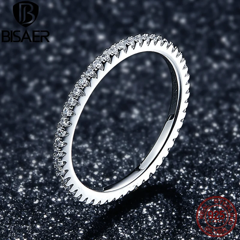Luxury Authentic 925 Sterling Silver Classic Geometric Circle Stackable Rings for Women Clear CZ Ring Engagement Jewelry Gift
Luxury Authentic 925 Sterling Silver Classic Geometric Circle Stackable Rings for Women Clear CZ Ring Engagement Jewelry Gift