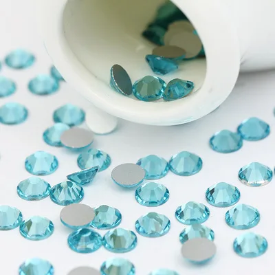 Turquoise Blue Ss3 -ss34 Flat Back 3d Nail Art Crystal Decorations Glue on Rhinestones for Nails Stone diy shose and phone shell
Turquoise Blue Ss3 -ss34 Flat Back 3d Nail Art Crystal Decorations Glue on Rhinestones for Nails Stone diy shose and phone shell