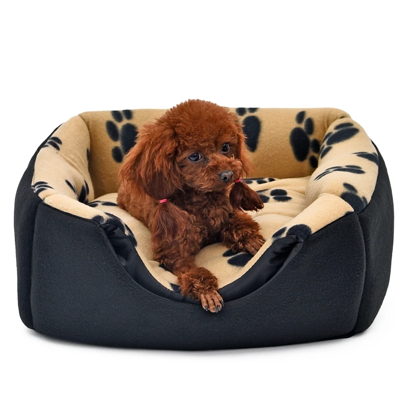 Pet House 2 Ways to Use Dog Bed Kennel Paw Pattern Printed Fall Winter Warm Puppy Cat Nest Pet Supplies 3 Colors S/M Pet bed
Pet House 2 Ways to Use Dog Bed Kennel Paw Pattern Printed Fall Winter Warm Puppy Cat Nest Pet Supplies 3 Colors S/M Pet bed