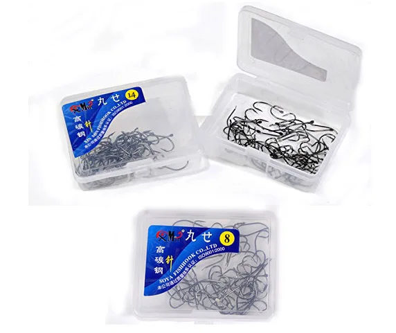 Boxed Fish Hook Have Barbed Hook Selects the High Carbon Steel Production Super Sharpness
Boxed Fish Hook Have Barbed Hook Selects the High Carbon Steel Production Super Sharpness