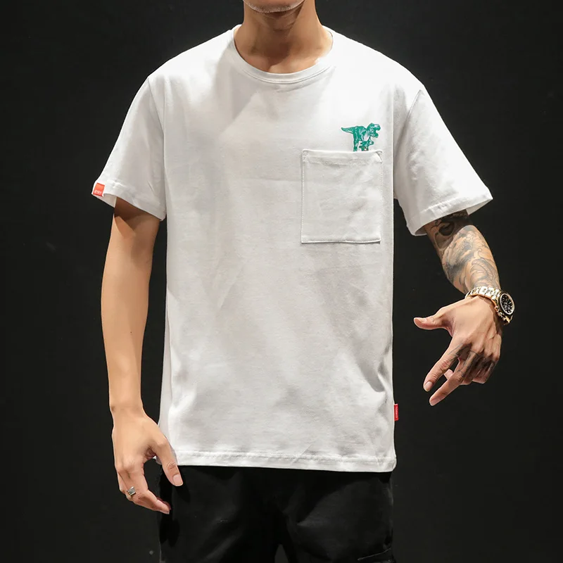 Cotton Dinosaur Print T Shirt Mens Short Sleeve Tee Plus Size Hot Sale Tshirt Homme Fitness Tops 2019 Summer Style T-shirt 5XL
Cotton Dinosaur Print T Shirt Mens Short Sleeve Tee Plus Size Hot Sale Tshirt Homme Fitness Tops 2019 Summer Style T-shirt 5XL