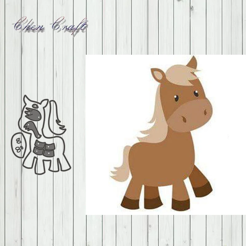 Pony New Design Craft Metal Cutting Dies Scrapbooking Album DIY Paper Card Craft Embossing Die Cuts
Pony New Design Craft Metal Cutting Dies Scrapbooking Album DIY Paper Card Craft Embossing Die Cuts