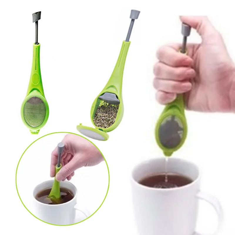 Tea Infuser Built-in plunger Healthy Intense Flavor Reusable Tea Bag Coffee Strainer Measure Swirl Steep Stir Press Tea Set
Tea Infuser Built-in plunger Healthy Intense Flavor Reusable Tea Bag Coffee Strainer Measure Swirl Steep Stir Press Tea Set