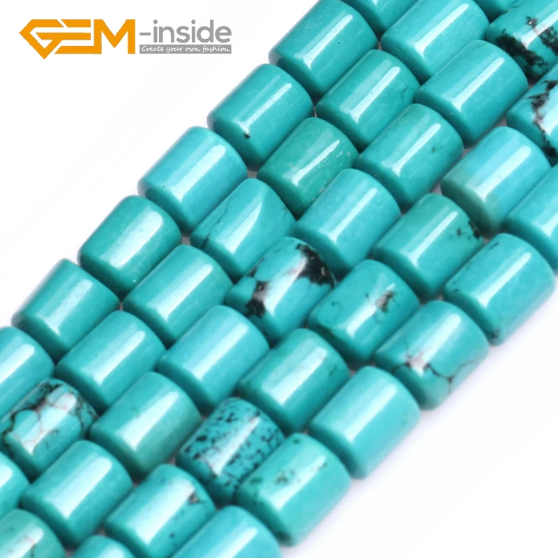 GEM-inside 6x8mm Column Shape Natural Turquoises Beads Natural Stone Beads DIY Loose Beads For Jewelry Making Strand 15 " DIY !
GEM-inside 6x8mm Column Shape Natural Turquoises Beads Natural Stone Beads DIY Loose Beads For Jewelry Making Strand 15 " DIY !