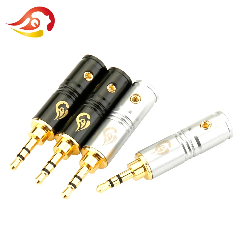 QYFANG 100pcs 2.5mm Plug Audio Jack 3 Pole Stereo HiFi Earphone Splice Adapter DIY Headphone Repair Metal Solder Wire Connector
QYFANG 100pcs 2.5mm Plug Audio Jack 3 Pole Stereo HiFi Earphone Splice Adapter DIY Headphone Repair Metal Solder Wire Connector