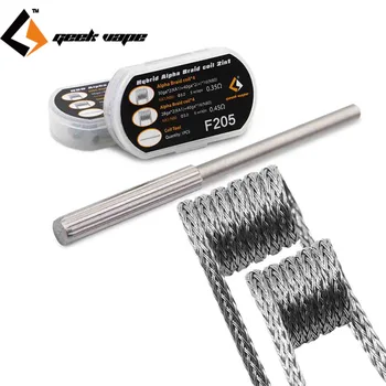Geekvape F205 Hybrid Alpha Braid Coil 2 in 1 & F206 N80 Alpha Braid coil 2 in 1 E Cigarette Heating Wire for RDA RDTA RBA Tank
Geekvape F205 Hybrid Alpha Braid Coil 2 in 1 & F206 N80 Alpha Braid coil 2 in 1 E Cigarette Heating Wire for RDA RDTA RBA Tank