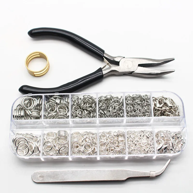 1200Pcs Jewelry Findings Kit with Open Jump Rings,Jewelry Pliers, Lobster Clasps For Jewelry Making Supplies and Necklace Repair
1200Pcs Jewelry Findings Kit with Open Jump Rings,Jewelry Pliers, Lobster Clasps For Jewelry Making Supplies and Necklace Repair