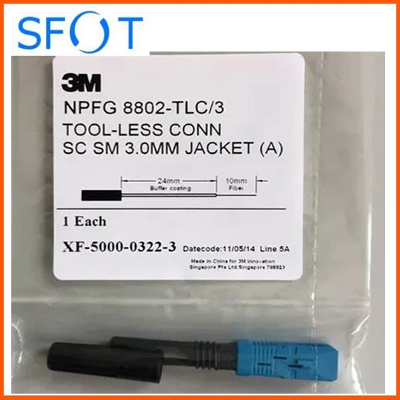Free Shipping, 3M brand SC/UPC SM Fiber Optic Fast Connector, Pre-embedded, Telecommunication Standard, Fiber Connector
Free Shipping, 3M brand SC/UPC SM Fiber Optic Fast Connector, Pre-embedded, Telecommunication Standard, Fiber Connector