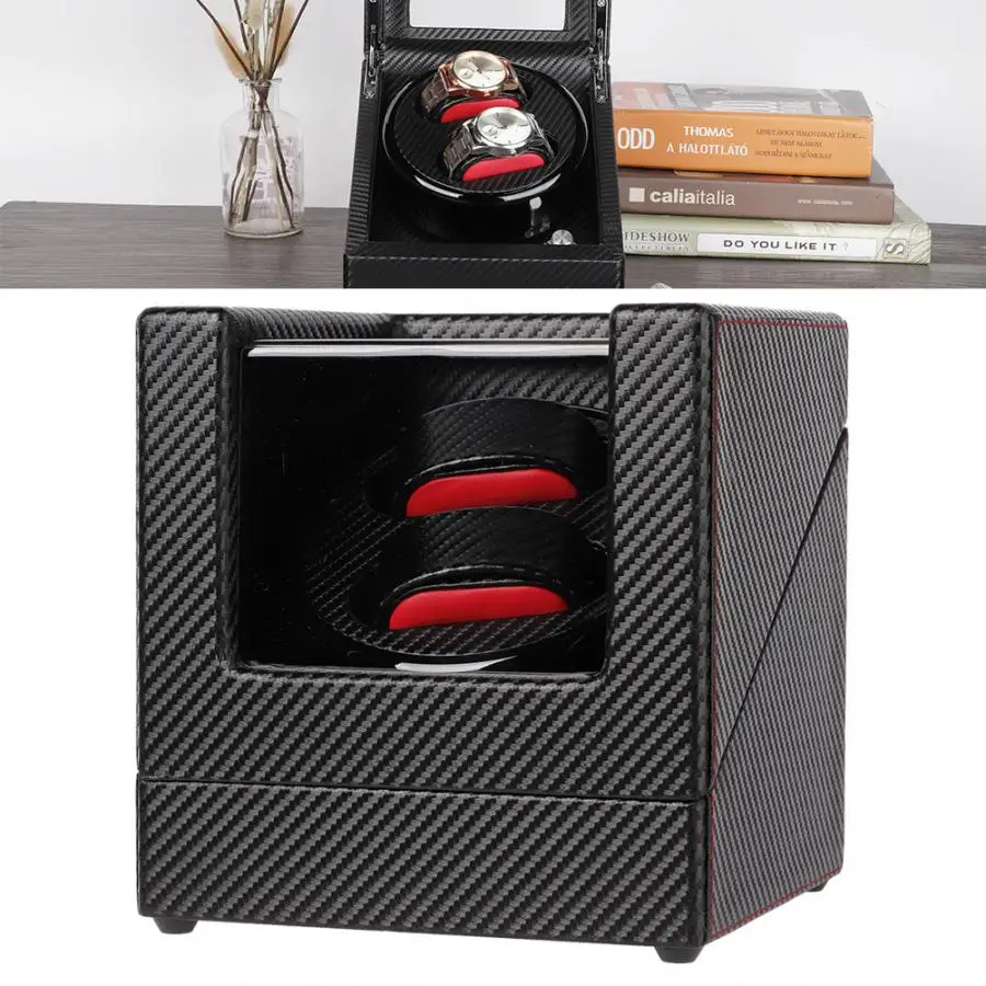 Mini 2+0 Automatic Watch Winder Box for Wristwatch Mechanical Watch 100-240V Watch Storage Display Holder Case for Watchmaker
Mini 2+0 Automatic Watch Winder Box for Wristwatch Mechanical Watch 100-240V Watch Storage Display Holder Case for Watchmaker