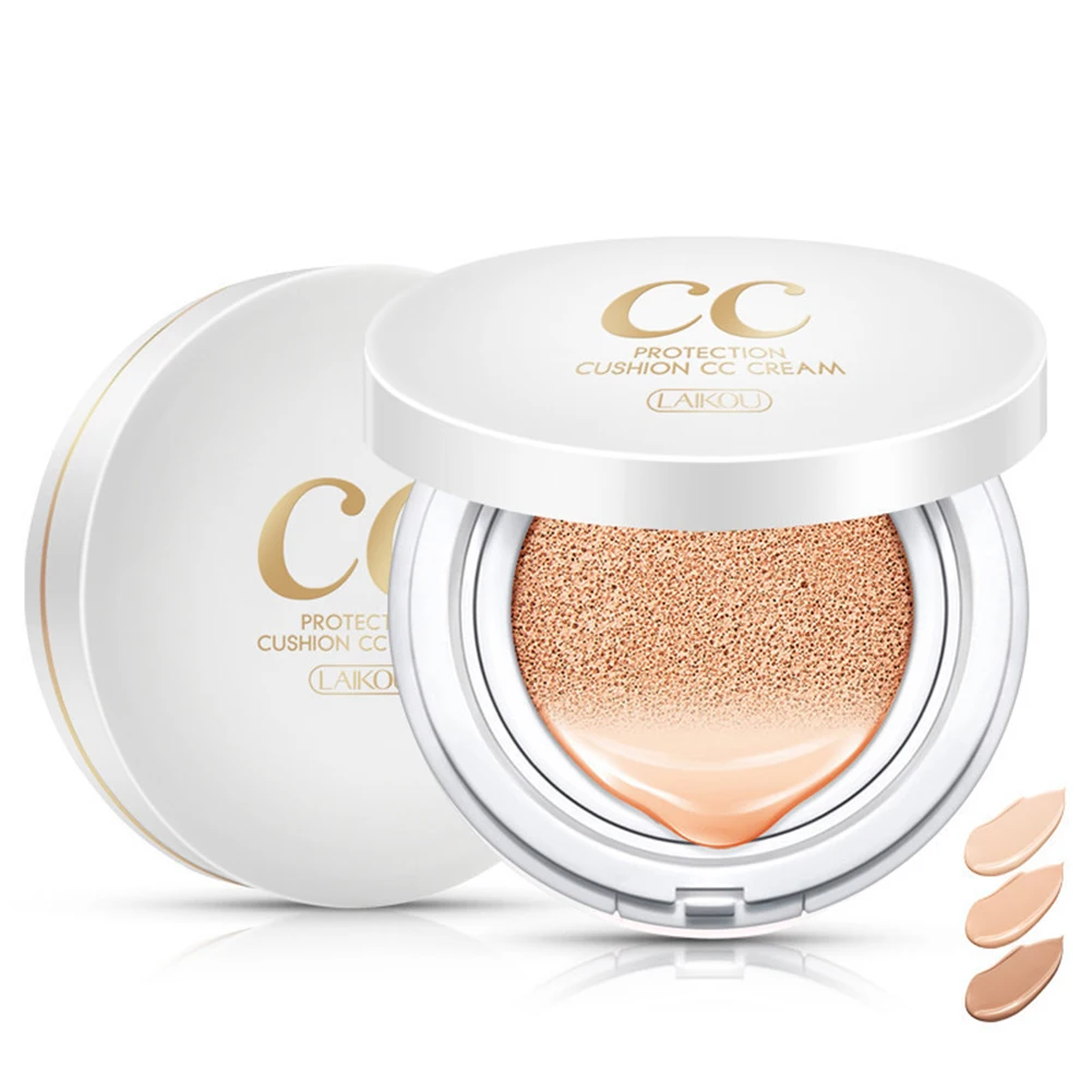 Okwish LAIKOU Air Cushion Isolation CC Cream Korean Cosmetic Moisturizer Make Up Oil Control Hyaluronic Acid Whitening BB Makeup
Okwish LAIKOU Air Cushion Isolation CC Cream Korean Cosmetic Moisturizer Make Up Oil Control Hyaluronic Acid Whitening BB Makeup