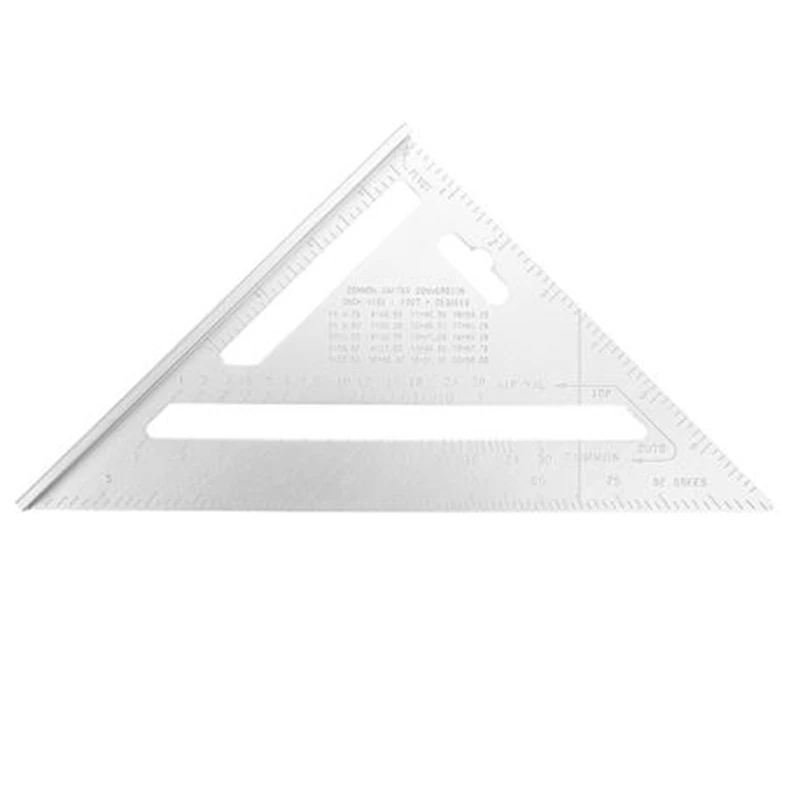 200 Mm Triple-Cornered Ruler Protractor Aluminum 90 Degree Angle Ruler Speed Square Protractor Miter Framing Measuring Tool Fo
200 Mm Triple-Cornered Ruler Protractor Aluminum 90 Degree Angle Ruler Speed Square Protractor Miter Framing Measuring Tool Fo