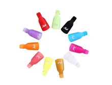 5 шт., клипер для ногтей, гель для полировки, пылесос, УФ-обезжириватель, инструмент для удаления лака, пластиковые колпачки для вымачивания, ...(China)