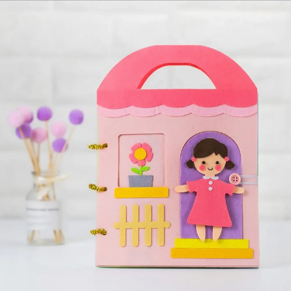 Soft Cloth Books Non-Woven Panting Book Manual Intelligence Puzzle Children Toy Book Early Education Development Reading Book
Soft Cloth Books Non-Woven Panting Book Manual Intelligence Puzzle Children Toy Book Early Education Development Reading Book